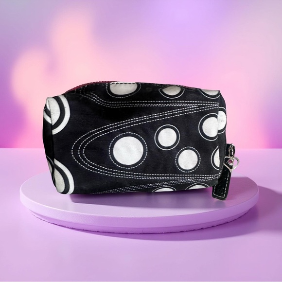 Sonia Kashuk | Bags | Sonia Kashuk Small Pouch Black White Poka Dot